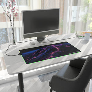 LED GAME PAD FUTURE PARK CITY ALPENGLOW - LED GAMING PRO PAD "Embrace the Dark Side with Our Ski Fantasy LED Gaming Mouse Pad! Rule the Digital Slopes with Precision and LED Brilliance. Your Victory Awaits - Seize it Now!"