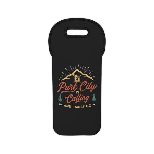PARK CITY IS CALLING AND I MUST GO Concert Dinner PicNic Gift Wine Apres Ski Tote Bag