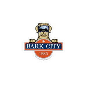 BARK CITY PARK CITY PATROL "VINCE" Die Cut Stickers