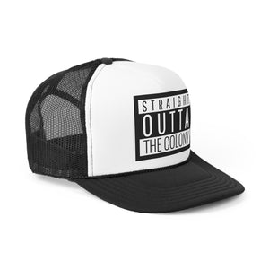 STRAIGHT OUTTA THE COLONY Park City Utah Trucker Cap Hat