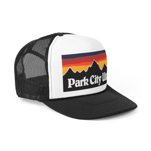 PARK CITY UTAH ALPENGLOW Trucker Cap Hat