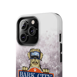 BARK CITY UTAH PARK CITY Patrol Dog Logo Lab Doodle Iphone Tough Phone Cases