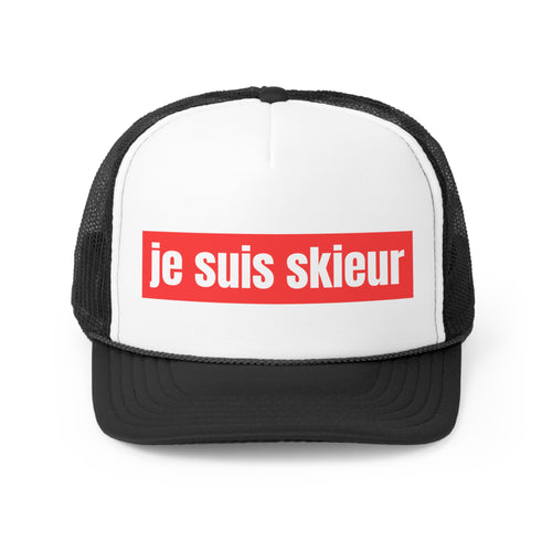 FRENCH 101 JE SUIS SKIEUR Savoie Trucker Cap Hat