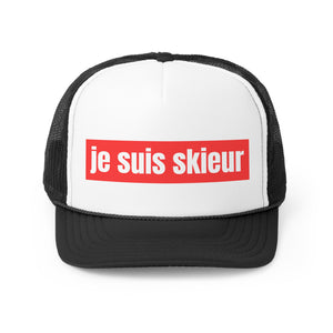 FRENCH 101 JE SUIS SKIEUR Savoie Trucker Cap Hat