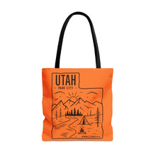 PARK CITY BEST CITY UTAH Eco Friendly Shopping Tote Bag perfect for quick trips around town clothing, gear, snacks, food