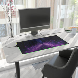 LED GAME PAD FUTURE PARK CITY GATEWAY - LED GAMING PRO PAD "Embrace the Dark Side with Our Ski Fantasy LED Gaming Mouse Pad! Rule the Digital Slopes with Precision and LED Brilliance. Your Victory Awaits - Seize it Now!"
