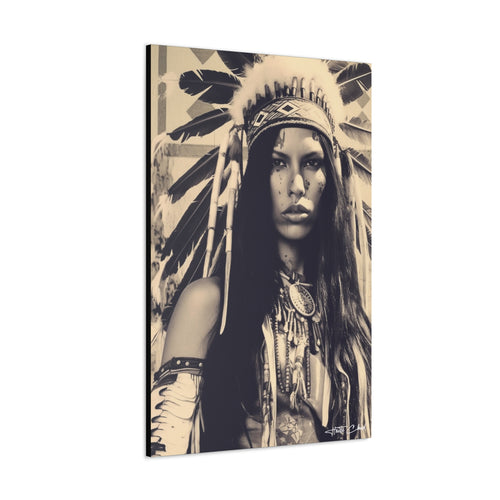 UTAH UTE NATION AIUKLI (The Dove) Native American Original Western Canvas Pop Art Park City