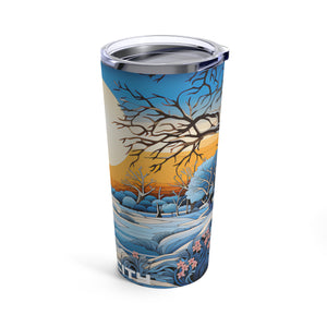 COFFEE TEA PARK CITY MOUNTAIN MORNING Perfect Tumbler : Unlock Daily Inspiration with a Park City Ski Original Tumbler - Mountain Art, Hot & Cold, Eco-Friendly, Office & Travel Use - Elevate Your Life!" Tumbler 20oz