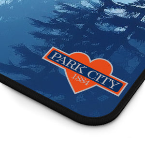 MOUSE PAD PARK CITY LOVE WHERE  YOU LIVE Mountain Majesty Wasatch Back Ski Desk Mouse Pad Mat