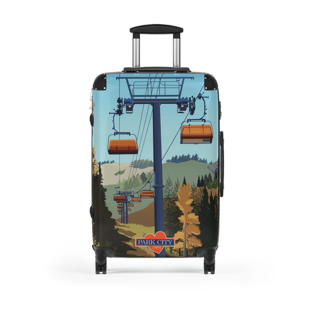 PARK CITY LOVE WHERE YOU LIVE Canyons Resort Mountain Global Travel Suitcase
