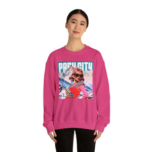 PARK CITY BARBIE Ski Alpine Edition Unisex Heavy Blend Crewneck Sweatshirt Pop Art
