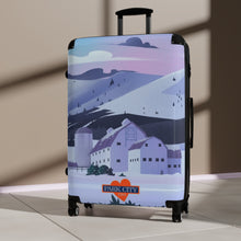 PARK CITY LOVE WHERE YOU LIVE McPolin Barn Mountain Global Travel Suitcase