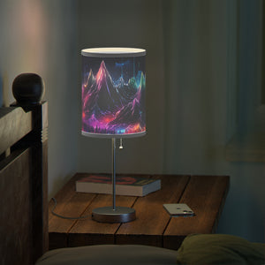 PARK CITY MOUNTAIN DREAM Elevated ambiance with our Park City Future Scape PCBC Awesome Mountain Art Ski Nightstand Lamp transports you to a Park City of the Future with a warm glow creates a cozy skiing vibe. Experience the mountain magic! Home Decor