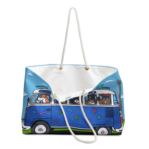 BARK CITY ROAD TRIP VW MICROBUS CLASSIC Tote Bag