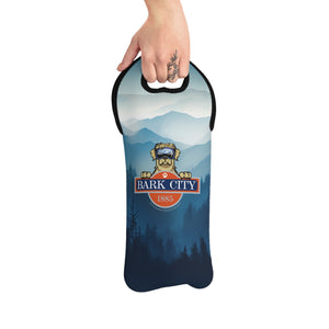PARK CITY BARK CITY "Vince" Ski Patrol Mountain Mascot Wine Tote Sac Bag