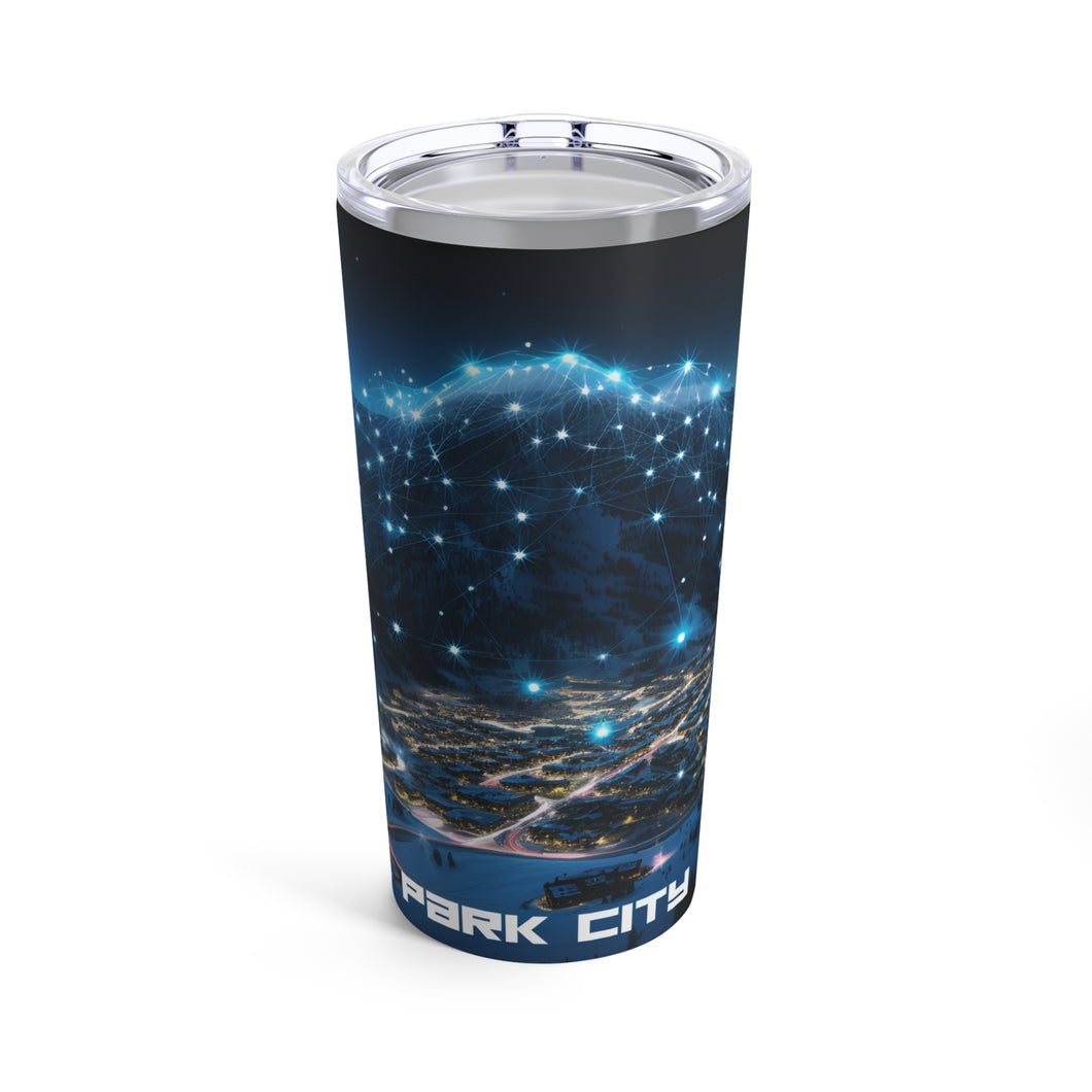 COFFEE TEA PARK CITY MOUNTAIN CONNECTION Perfect Tumbler : Unlock Daily Inspiration with a Park City Ski Original Tumbler - Mountain Art, Hot & Cold, Eco-Friendly, Office & Travel Use - Elevate Your Life!
