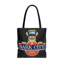 SHOP TOTE PARK CITY BARK CITY "Vince" Eco Friendly Shopping Tote Bag Ski Patrol Dog Doodle Park City Utah