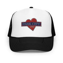 PARK CITY LOVE WHERE YOU LIVE Mountain Town Ski Love Foam Trucker Hat