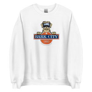 PARK CITY BARK CITY "Vince" Ski Patrol Mascot Unisex Sweatshirt