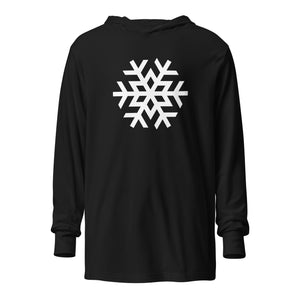 PARK CITY ULTIMATE FLAKE SNOWFLAKE CHIC Hooded Comfy Cozy Sexy Hoodie long-sleeve tee