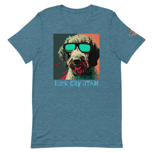 PARK CITY❤️BARK CITY ART "CHARLIE" DOODLE DOG Unisexy t-shirt