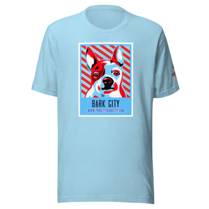 PARK CITY BARK CITY ART DECO DOG Unisexy t-shirt