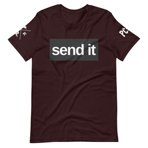 PC⚡BC SEND IT III  Unisexy t-shirt