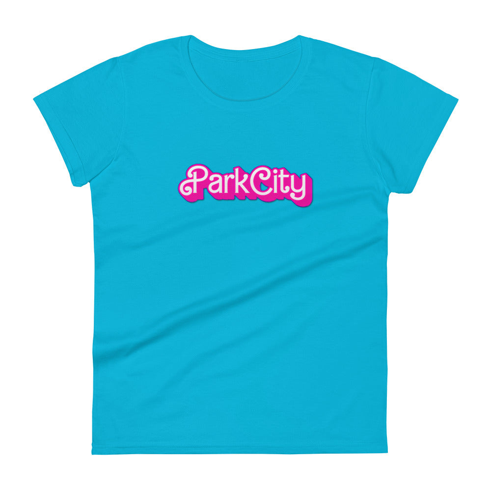 PARK CITY BARBIE Has Arrived Women's short sleeve t-shirt