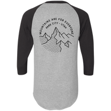 PC⚡BC MOUNTAINS ARE FOR EVERYONE 😊 classic baseball raglan jersey
