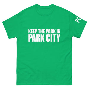 PC⚡BC KEEP THE PARK in PARK CITY - Anti Dev  T-Shirt