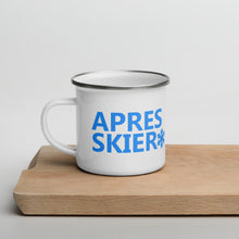 PARK CITY UTAH PRO APRES SKIER Shotski Style Stylish Enamel Ski Whiskey Mug Coffee Tea