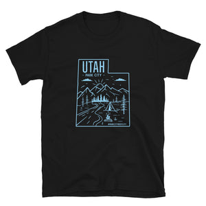 PC⚡BC UTAH STATE OF MIND Unisexy T-Shirt