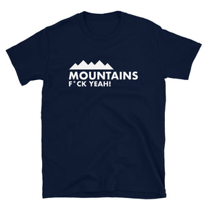 PC⚡BC MOUNTAINS F*CK YEAH Unisexy t-shirt