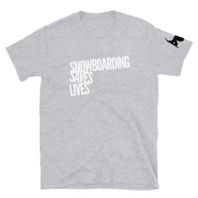 PC⚡BC SNOWBOARDING SAVES LIVES Unisexy T-Shirt