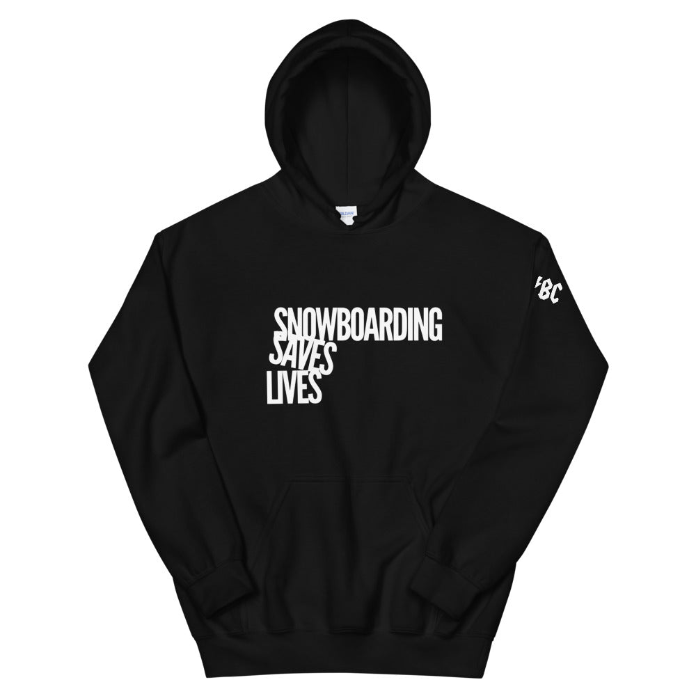 PC⚡BC SNOWBOARDING SAVES LIVES  Unisexy Hoodie