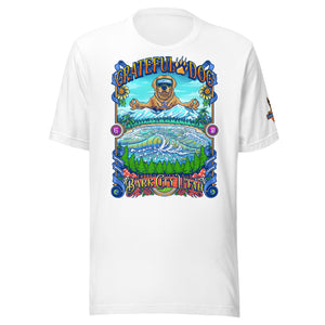 GRATEFUL DOG BARK CITY PARK CITY ZEN LIFE Ski Dog Surf Ride Aloha Maui Unisexy t-shirt